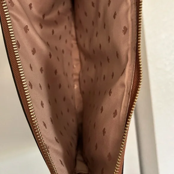 Kate Spade Brown Leather Laptop sleeve - Picture 6 of 9